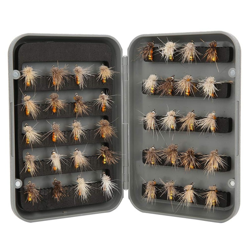 Fly Fishing Lure Kit, 40pcs A6 Fly Fishing Lure Artificial