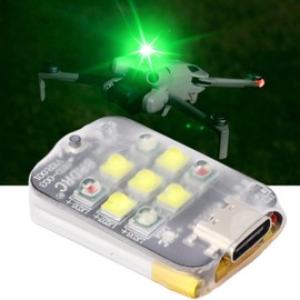 Strobe Drone Light, LED Drone Flash Light for Drones Night Flights, LED Drone Light Lighting for Mini 4/4 PRO/Avata 2 etc., Drone Accessories