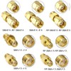 leeyovk SMA Kit, SMA Terminal, Coaxial Converter, Connector, SMA Male