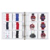 Mercurydean Award Medal Binder Pages Organizer Storage Display for Award