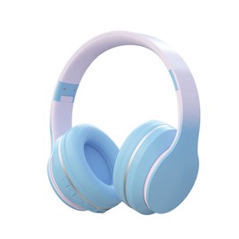 Usoun Bluetooth Kopfhörer Over-Ear,Kinderkopfhörer Bluetooth mit Mikrofon, Kinder Kopfhörer kabellos,Faltbare & Einstellbare,Kinderkopfhörer für Jungen Mädchen Kinder/Erwachsene/PC/Handys/Tablet(Blau)