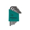 BONDHUS Torx® L-Wrench Short Set, Black Dyed 8 Piece Set