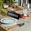 6 Pieces Table Top Reserved Sign Table Signs Reserved Seating