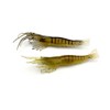 KTGCOZS Pack of 10 2.75" Shrimp Lures Soft Plastic Bait