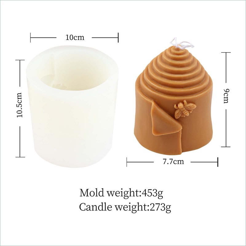 Moldes de vela de abeja 3D Grainrain (SXY037)