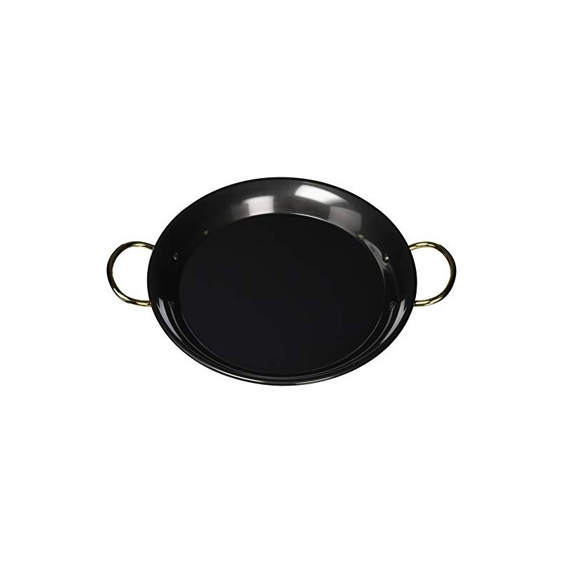 EBM Iron Blue Temper Paella Pot 28cm
