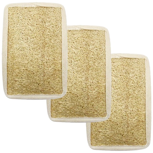 DAKOUDAI Back Scrubber for Shower with Bristles and Loofah, Body