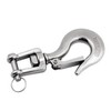 SHENGHUISS Clevis Slip Hook 304 Stainless Steel with Safety Latch,