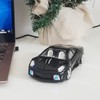 WUQIDA Wireless Mouse, Sports Car Mouse with LED Headlights, USB