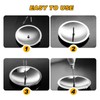 Maitys 2 Pcs Solar Fire Starter Solar Spark Lighter Camping