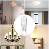 Haraqi 12 Pack G9 Halogen Bulbs 28W 230V 2800K Warm