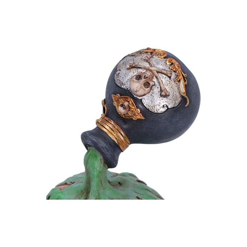 Nemesis Now Fatal Elixir Skull Potion Bottle 19.5cm, Resin, Cast