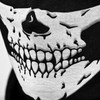 WHITE FANG FG028 Men's Face Guard, Neck Warmer, Skull Skull,
