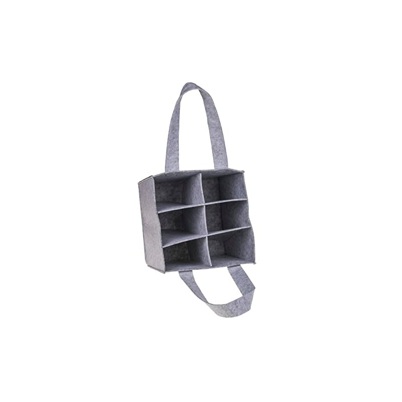 MIJOMA Felt Bottle Bag, Felt Bag for Bottlebag, Shopping Bag,