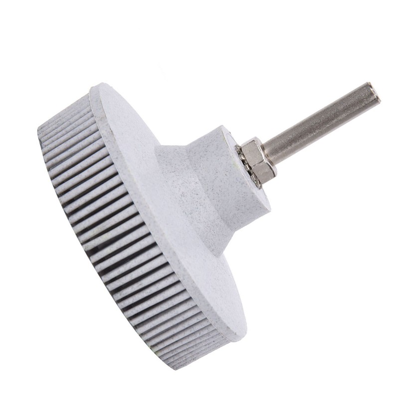 3 Inch Bristle Disc Emery Rubber Abrasive Brush Deburring Polishing