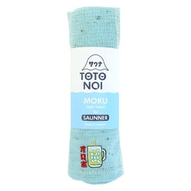 Contex Sauna MOKU <54120-105> Face Towel, M Size, Oropo (Aqua)