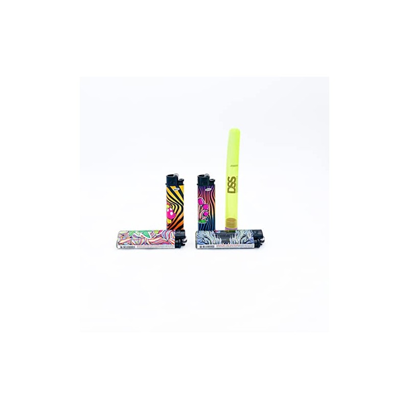 4 Lighter Combo Pack Psychedelic Mushrooms + DSS Torage Tube