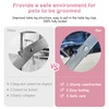 APRILSOUL 36 Inch Pet Grooming Table for Small Dogs,Adjustable Height,Foldable,Anti-Slip