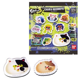 Bandai Acrylic Splatoon 3 Character Magnets, Box of 14