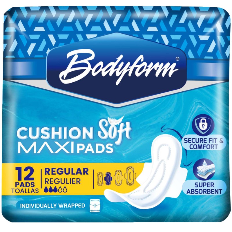 Bodyform Maxi - Value Sanitary Napkins, Cushion Soft Always Comfortable