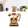 Dial Telephone Shaped Music Box Exquisite Retro Music Jewelry Box