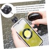 Tofficu 2Pcs Portable Headphone Splitter Way Audio Adapter Headphone Connector