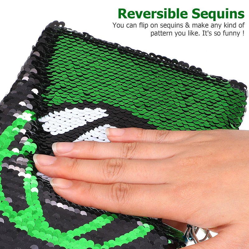 Football Sequin Diary Notebook: Football Journal Notebook Secret Diary with