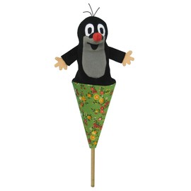 Moravská ústredna 12904B Mole Pop-Up Medium Puppets, Multi-Coloured