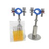 Stainless Steel Wall Mount Ceiling Mount Pipe Supports, Adjustable Pipe