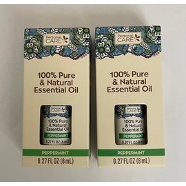 100% All Natural Peppermint Essential Oil, (Pack of 2)