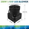 1/4 HP Wacky Waving Inflatable Tube Guy Air Blower, 200W