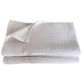 Towel Supercenter Towel Supercenter 15X25 Hand Towels Salon Towels Gym Towels 100% Cotton for Salon, Spa, Golf, Gyms 24pack 36pack 60pack 120 Pack (White, 24)