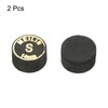 PATIKIL 14mm Pool Cue Tips, 2 Pack Soft Multiple Layer