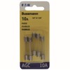 Bussmann AGC-10-R AGC Series Fuse, Fast Acting, 10 Amp, 250V,