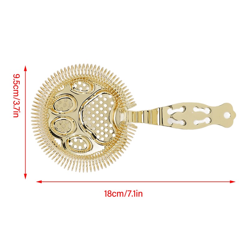 304 Stainless Steel Cocktail Strainer Bar Strainer Bar Tool Drink