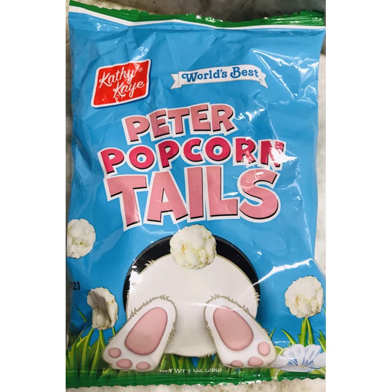 Kathy Kayle World’s Best Peter Popcorn Tails: 1oz/28gm-Glute