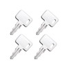 4PCS Ignition Switch Keys 71-120-90 2399 Compatible with Sakai Roller