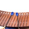Mr.Power Marimba Mallets Wood Handle Yarn Head with Maple Handle,