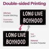 Bolcagob Long Live Boyhood Flag 2x3FT Double Printed Funny Inspirational