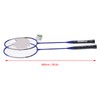 SG8010 2 Player Badminton Racquets Set Lightweight Fiber Double Rackets