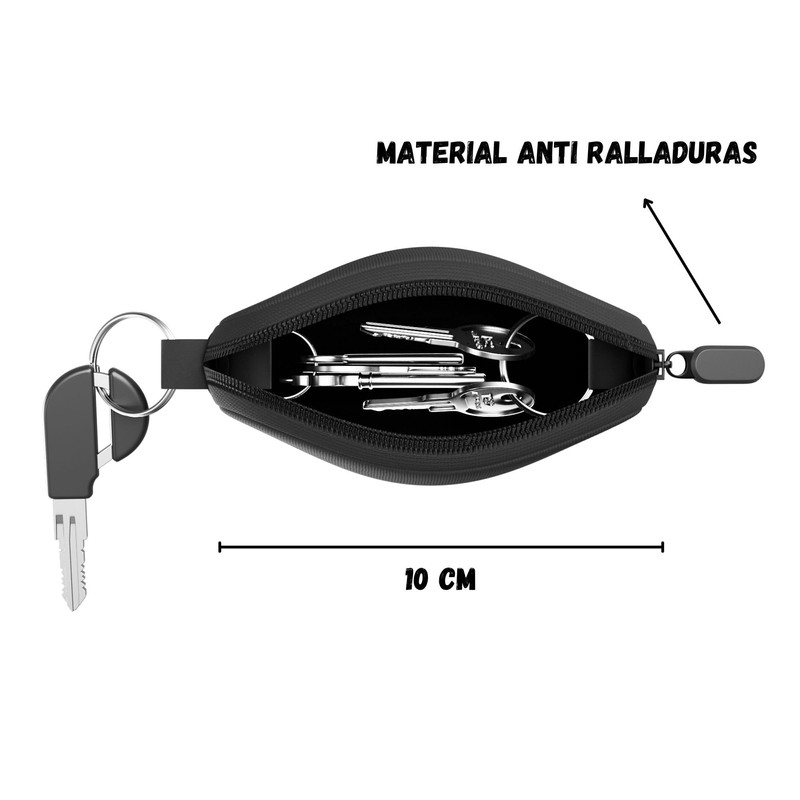 Motorcycle Keyring with 1 Outer and 2 Inner Rings Motorcycle