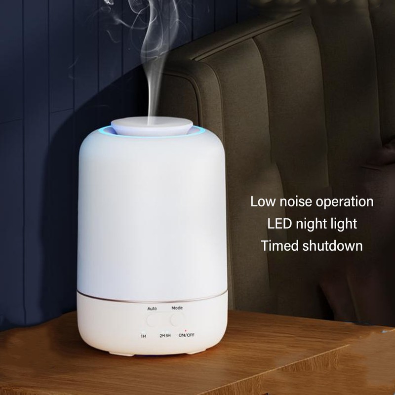 30ML Essential Oil Diffuser LED Aromatherapy Diffuser with Timer Silent