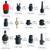 Inflatable Sup Pump Adaptor Set, Compressor Air Valve Adapter Air