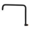 Shower Head Extension with Flange S Shape Shower Arm Wall