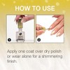 Seche Top Coat Efecto Diamante Gold 14.8ml