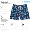 Chubbies Traje de baño para hombre, pantalones cortos elásticos para