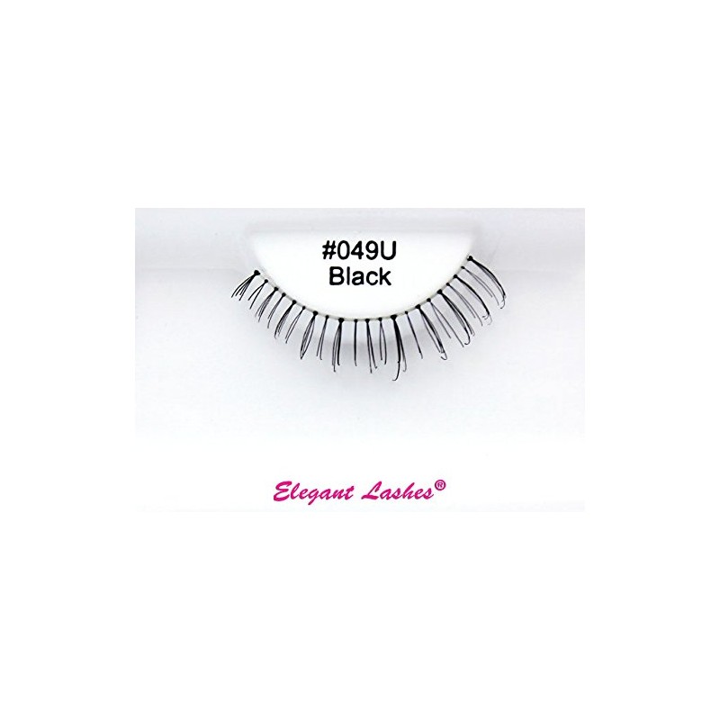 Elegant Lashes #049 Black Under False Eyelashes for Bottom/Lower Lashes