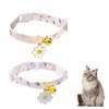 LuckyOpt Cat Collar, Adjustable 7-12 Inch Quick Release Cat Collar