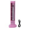 Mini Desktop Tower Fan Bladeless Portable Fan with Light for