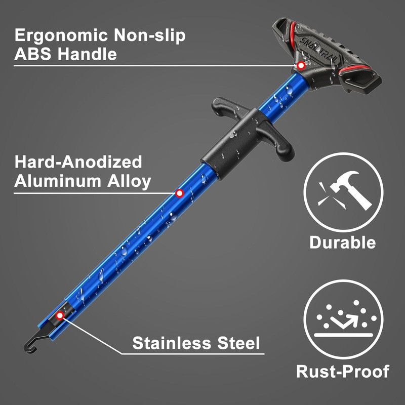 SNAIL TRAIL 3 Pcs Fish Hook Remover Tool - Fishing